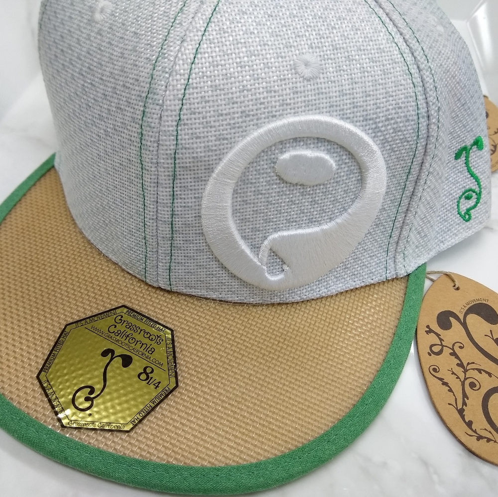 NWT 8 1/4 Limited Edition Grassroots Oil Slick Hat
